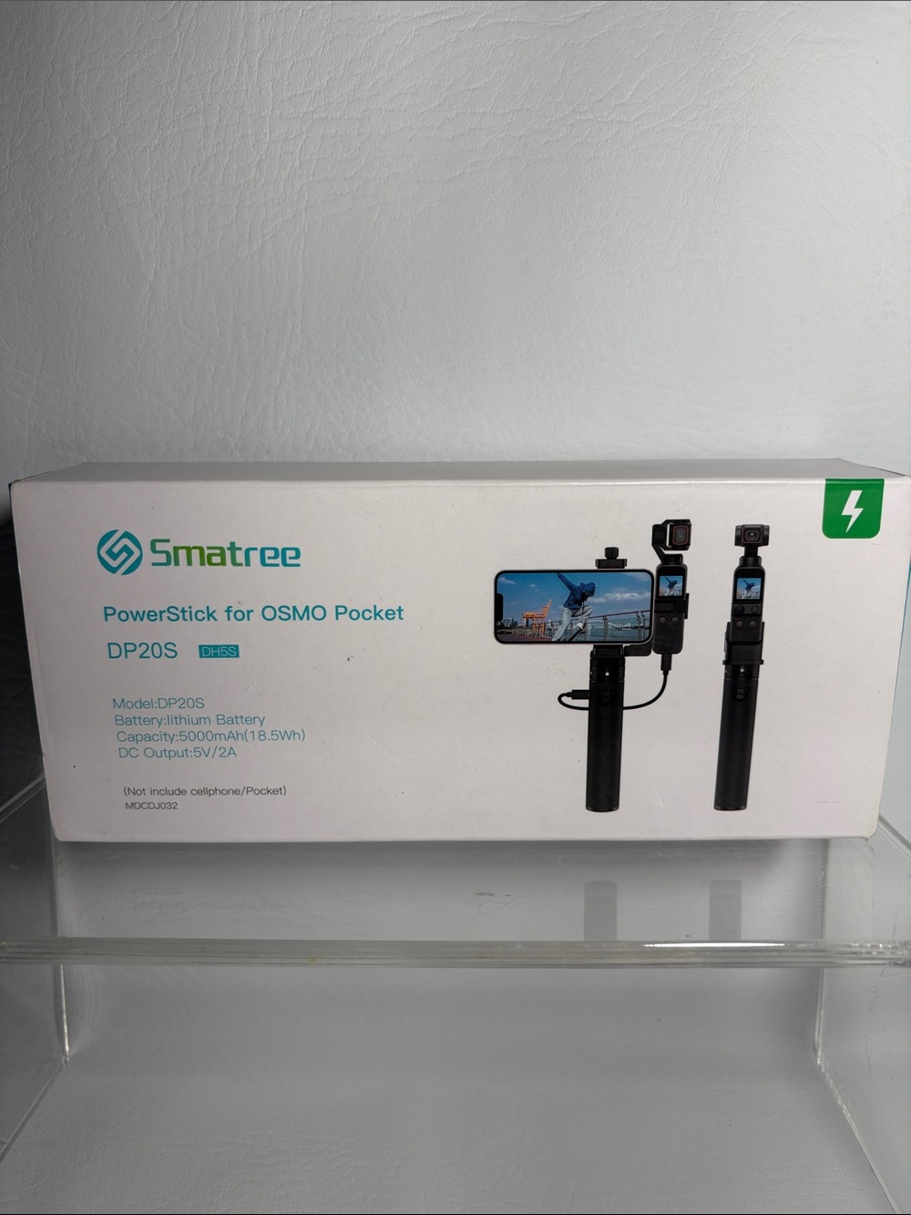 Smatree PowerStick for OSMO Pocket DP20S NEW in Open Box Unused Powerstick